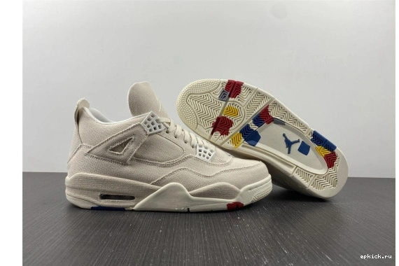 Rep EP 4 (W) Jordan Retro DQ4909-100 Canvas Blank DQ4909-100 1219